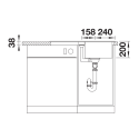 Blanco ADIRA 45 S (527588)