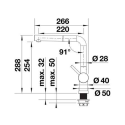 Blanco LINUS-S-F (527523)