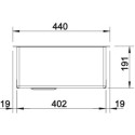 Blanco 521617 CLARON 400 - 400-IF