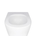 Унітаз підвісний Qtap Swan безободковий Ultra Quiet з сидінням Soft-close QT16335179W