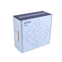 Змішувач для ванни Qtap Swan Cascada з поворотним виливом (з душовим гарнітуром) QTSWA260CRW45569 Chrome/White
