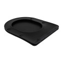 Унітаз підвісний Qtap Scorpio Ultra Quiet безобідковий з сидінням Soft-close MATT BLACK QT14332380AMB