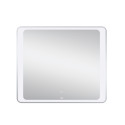 Дзеркало Qtap Leo 800х700 з LED-підсвічуванням Touch, димер, рег. яскравості QT117814187080W