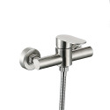 Змішувач для душу Lidz Luna 010 (з душовим гарнітуром) (k35) LDLUN010NKS46095 Nickel