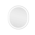 Дзеркало Qtap Gemini 800х700 з LED-підсвічуванням Touch, з антизапотіванням, з димером, рег. темп. кольору (3000-6500K) Reverse QT2578R8071W