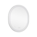 Дзеркало Qtap Gemini 800х700 з LED-підсвічуванням Touch, з антизапотіванням, з димером, рег. темп. кольору (3000-6500K) Reverse QT2578R8071W