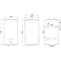 Водонагрівач електричний Thermo Alliance 50 л SLIM вертикальний, сухий ТЕН 2,0 кВт D50V20J(D)1-K