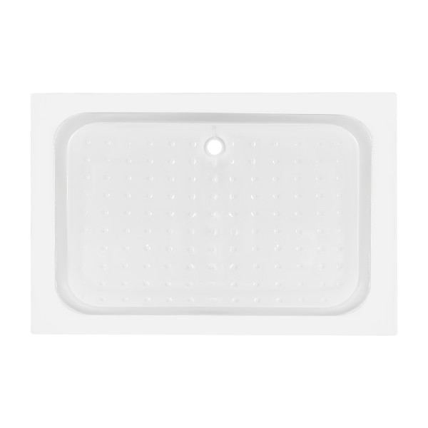 Душовий піддон KAPIELKA ST120x80х14 низький, прямокутний, діаметр зливу 52 мм Lidz