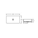 Раковина-чаша Qtap Tern 600x400x110 White QT17112174WN
