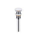 Комплект Qtap Owl: Раковина накладна кругла 400х400х155 мм White + Донний клапан PU02