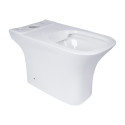 Унітаз-компакт Qtap Presto Quadro безободковий з сидінням Soft-close QT24221215AW