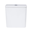 Унітаз-компакт Qtap Presto Quadro безободковий з сидінням Soft-close QT24221215AW