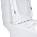 Унітаз-компакт Qtap Presto Quadro безободковий з сидінням Soft-close QT24221215AW