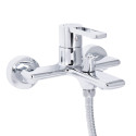 Змішувач для ванни Qtap Taurus (з душовим гарнітуром) QTTAU259CRM45661 Chrome