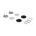 Унітаз підлоговий Qtap Scorpio Ultra Quiet безобідковий з сидінням Soft-close MATT BLACK QT14226088AMB