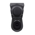 Унітаз підлоговий Qtap Scorpio Ultra Quiet безобідковий з сидінням Soft-close MATT BLACK QT14226088AMB