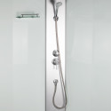 Душовий бокс Lidz Tani SB90x90.SAT.HIGH.FR, скло Frost 4 мм