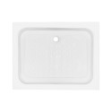 Душова кабіна Lidz Wawel SC100x80.SAT.LOW.FR, скло Frost 5 мм + Lidz Душовий піддон KAPIELKA ST100x80х14