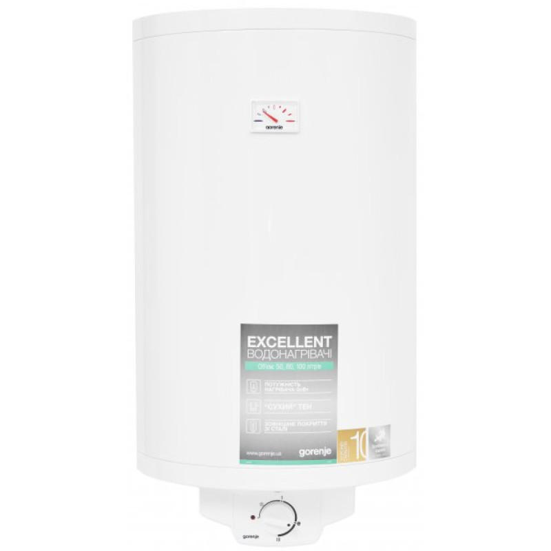 Бойлер GORENJE GBF 80/UA (294123) вертикальний сухий