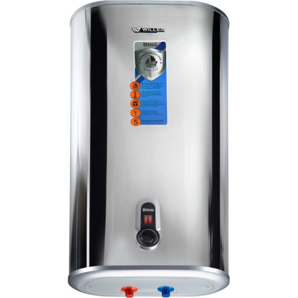 WILLER IV50DR Brig Mirror водонагрівач вертикальний (корпус із нержавіючої сталі)