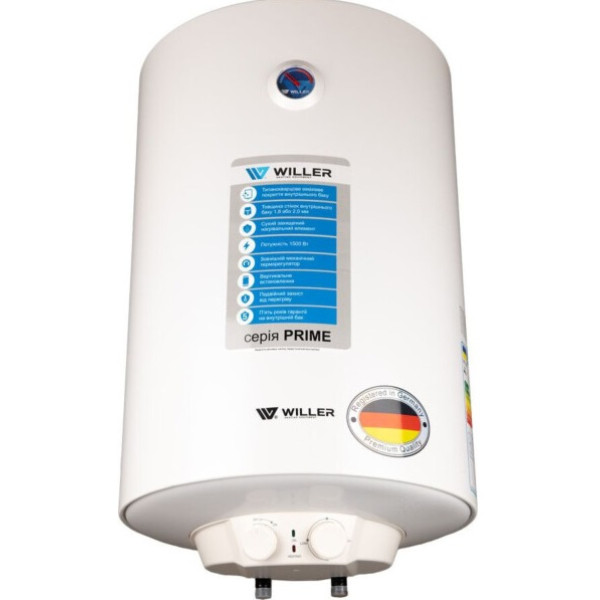 WILLER EV100DR-Prime водонагрівач вертикальний (циліндр, сухий)