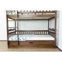 Двоярусне ліжко "Рукавичка" з підйомним механізмом