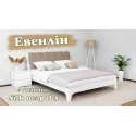 Двоспальне ліжко з тканиною "Евелін"
