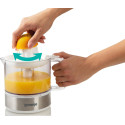 Соковитискач Gorenje цитрус-прес 30Вт, чаша-0.8л, пластик/метал, білий
