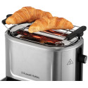 Тостер Russell Hobbs Attentiv 2 Slice 1500Вт, підігрів, розморожування, метал