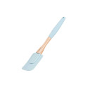 Лопатка ARDESTO Tasty Baking, 26.7см, силікон, дерево, блакитний