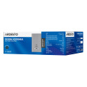 Газова колонка ARDESTO HB03 10л/хв 20кВт Low NOx дисплей розпалювання від батарейки нерж. сталь