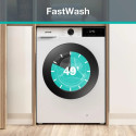 Пральна машина Gorenje фронтальна, 7кг, 1200, A+, 43.5см, дисплей, пар, інвертор, білий
