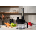 Блендер ARDESTO заглибний 1000Вт, 7в1, чаша-2000мл, насадка для нарізання кубиками, чорно-сріблястий