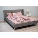 КПБ 2.0сп ARDESTO Mix&Match, підковдра 200х220см, простирадло 240х260см, наволочки (2) 50х70см, 100% бавовна, сатин, рожевий світлий