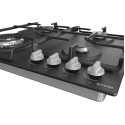 Варильна поверхня Gorenje газова, 60см, чавун, чорний