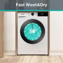 Прально-сушильна машина Gorenje фронтальна, 9(6)кг, 1400, A+, 47см, дисплей, інвертор, білий