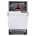 Посудомийна машина ARDESTO вбудовувана, 10компл., А++, 45см, дисплей, 3й кошик, білий