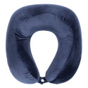 Подушка ортопедична ARDESTO Sleepwell Travel 27х24х14см, для шиї, піна меморі, синій