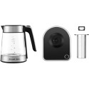 Електрочайник Russell Hobbs Attentiv Kettle, 1.7л, Strix, скло, база зі сховищем для шнура, сірий