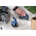 Щітка для миття 2 в 1 ARDESTO Profe 13.9х7х9см, пластик, блакитний
