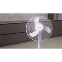Вентилятор ARDESTO підлоговий, 40см, 45Вт, опора кругла, білий