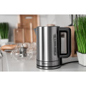 Електрочайник ARDESTO Steel Collection 1.7л, Strix, метал, сріблястий
