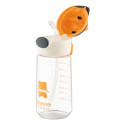 Пляшка для води ARDESTO Bear, 550мл, пластик, оранжевий