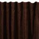 Штора ARDESTO 150х270см, мікровелюр, 100% поліестер, коричневий