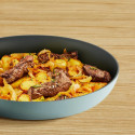 Сковорода Tefal Halo EUCALYPTUS, 28см, алюміній, бакеліт, сірий