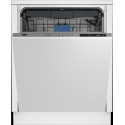 Посудомийна машина Beko вбудована, 14компл., D, 60см, 3й кошик, білий