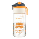 Пляшка для води ARDESTO Bear, 550мл, пластик, оранжевий