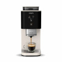 Кавомашина Krups Coffee Crush, 1.8л, зерно, ОLED дисплей, авторецептів - 2, метал, чорно-бежевий