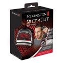 Машинка для стрижки Remington QuickCut Hairclipper, мережа+акум., роторний мотор, насадок-9, кейс, сталь, чорно-сріблястий