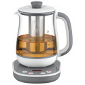 Електрочайник Tefal Tastea tea maker 1.5л, скло, заварник, біло-сірий